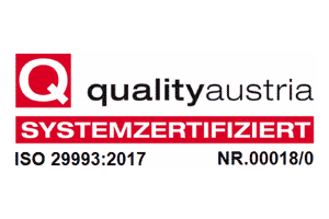 ISO Zertifizierung 29993